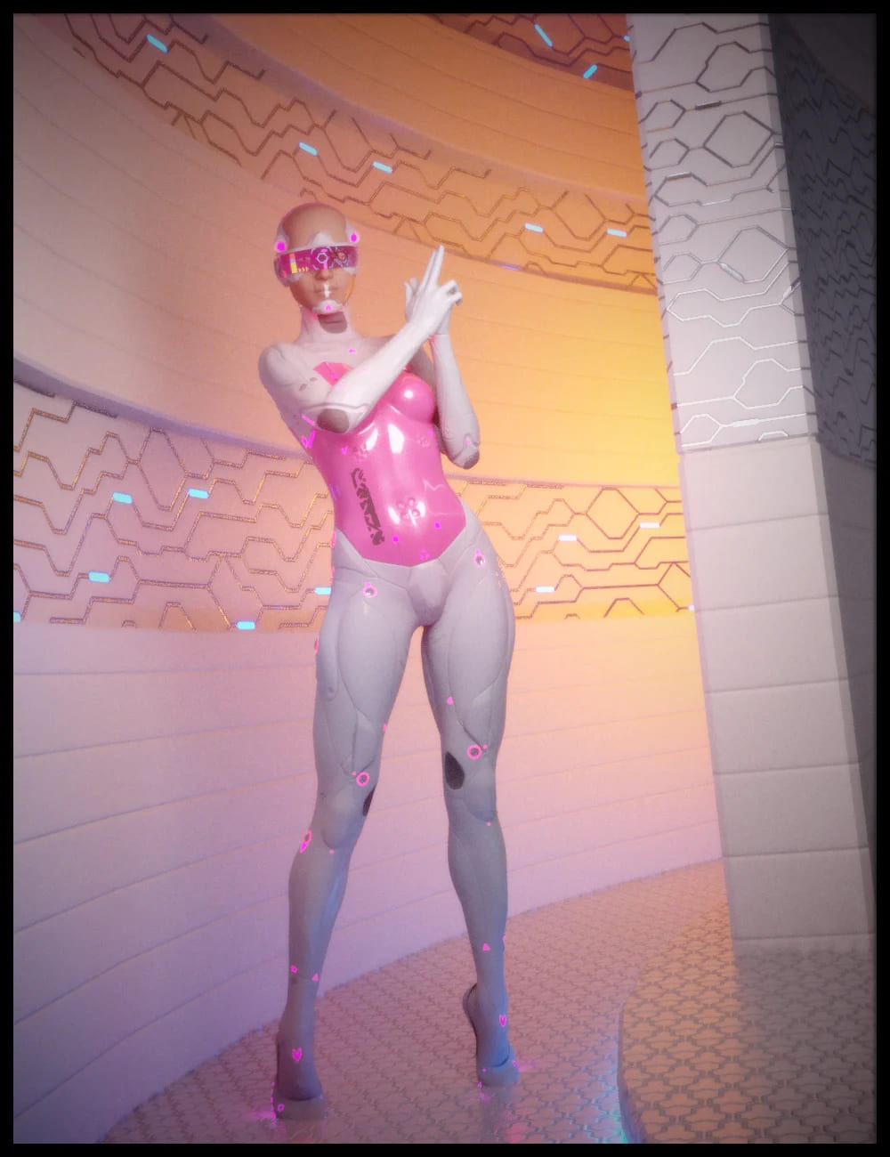 CyberDream Karla 2.0 Textures and Accessories Add-On_DAZ3DDL