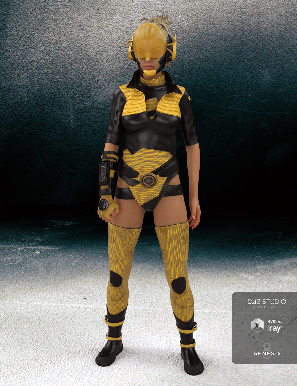 Cyberpunk 2048 Outfit for Genesis 8 Female(s)_DAZ3DDL