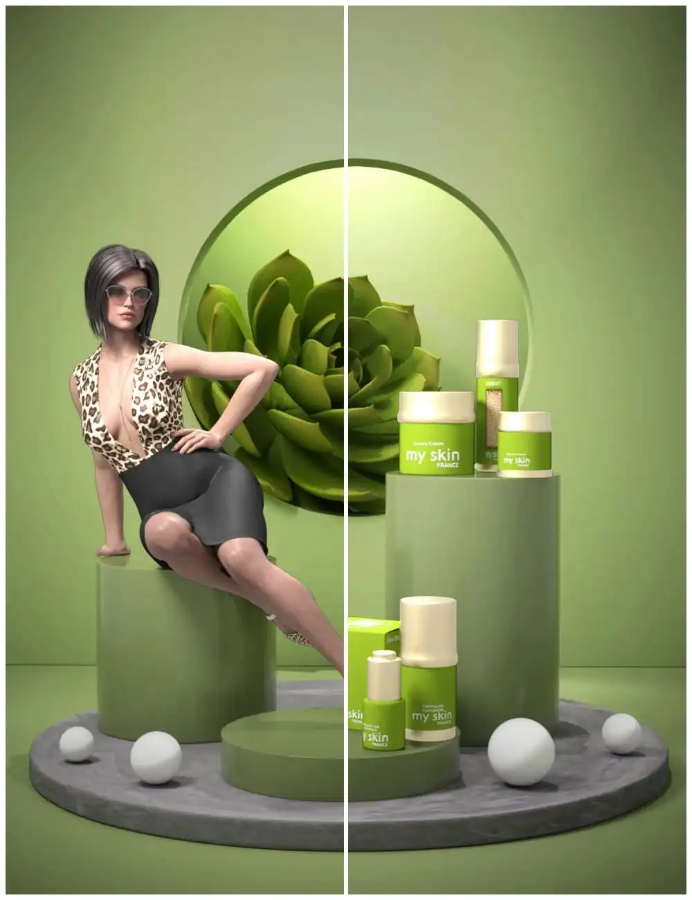 Elegant Display Props and Scenes_DAZ3D下载站
