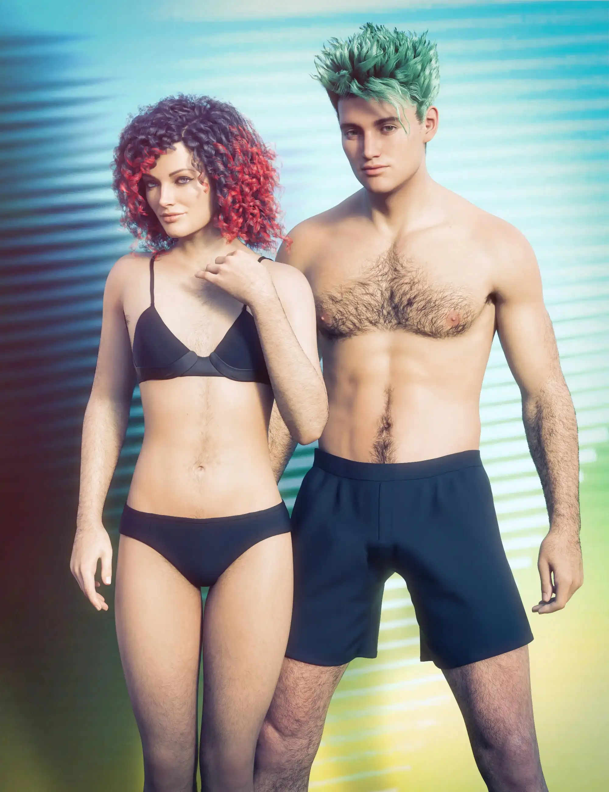 Jepe’s Body Hair Project 8.1_DAZ3D下载站