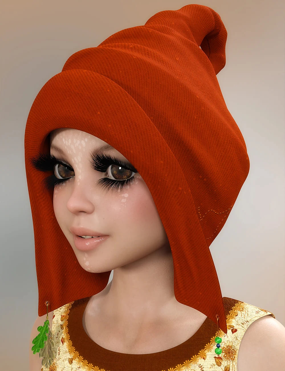 Lilibet, The Hood for Genesis 8 and 8.1 Females_DAZ3DDL