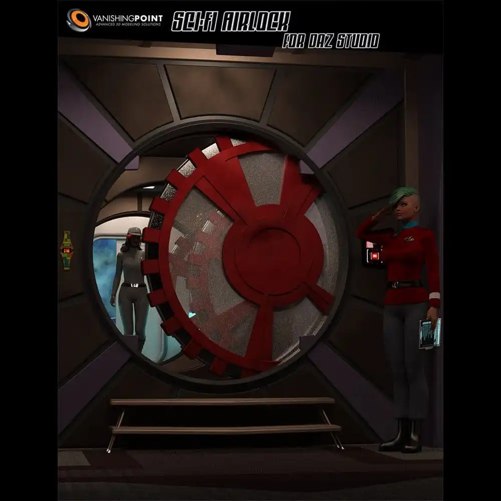 Sci-Fi Airlock (for DAZ Studio)_DAZ3DDL