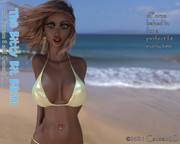 The Bitty Bit Bikini for Genesis 8 and 8.1 Female_DAZ3D下载站