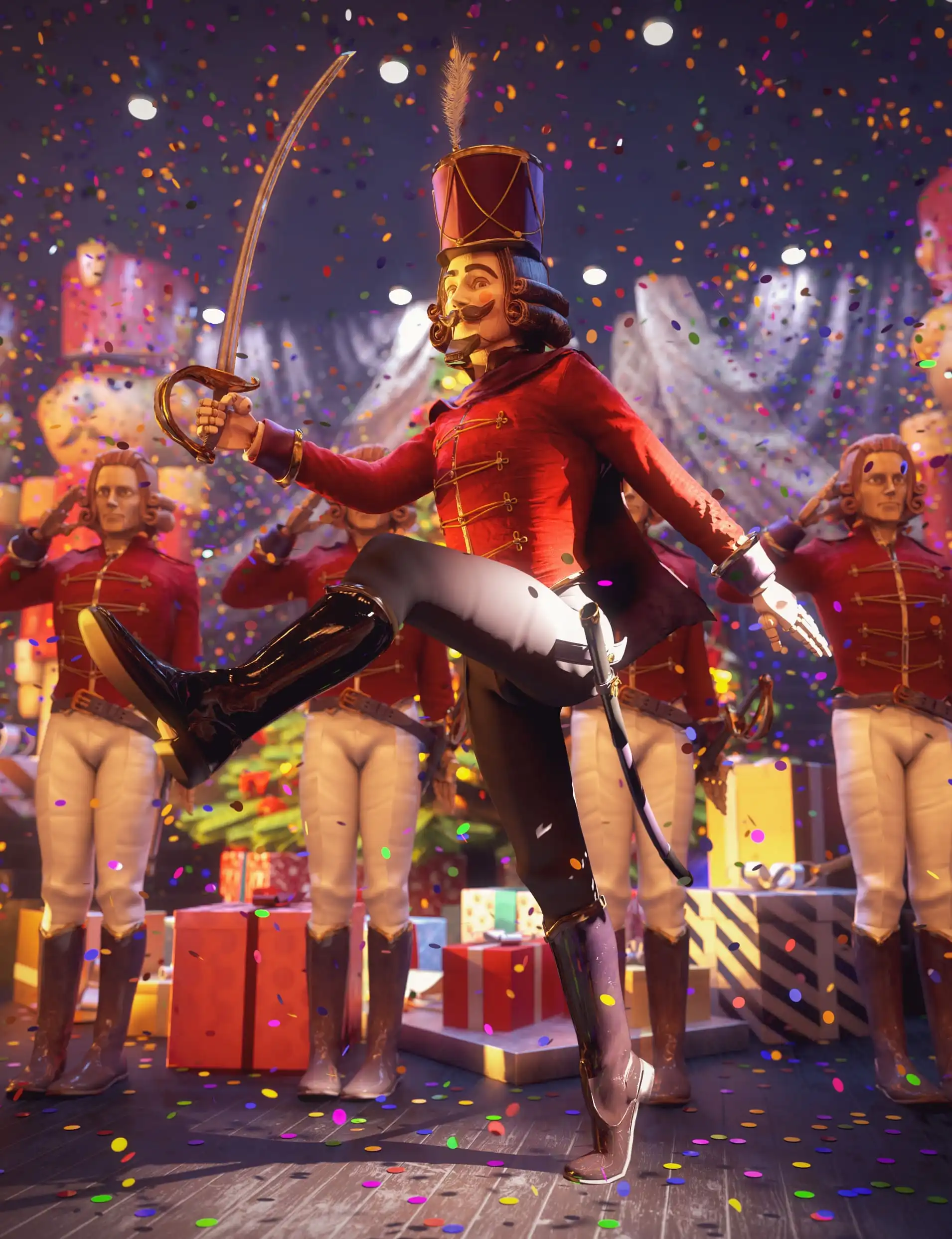 The Nutcracker Doll Bundle_DAZ3D下载站