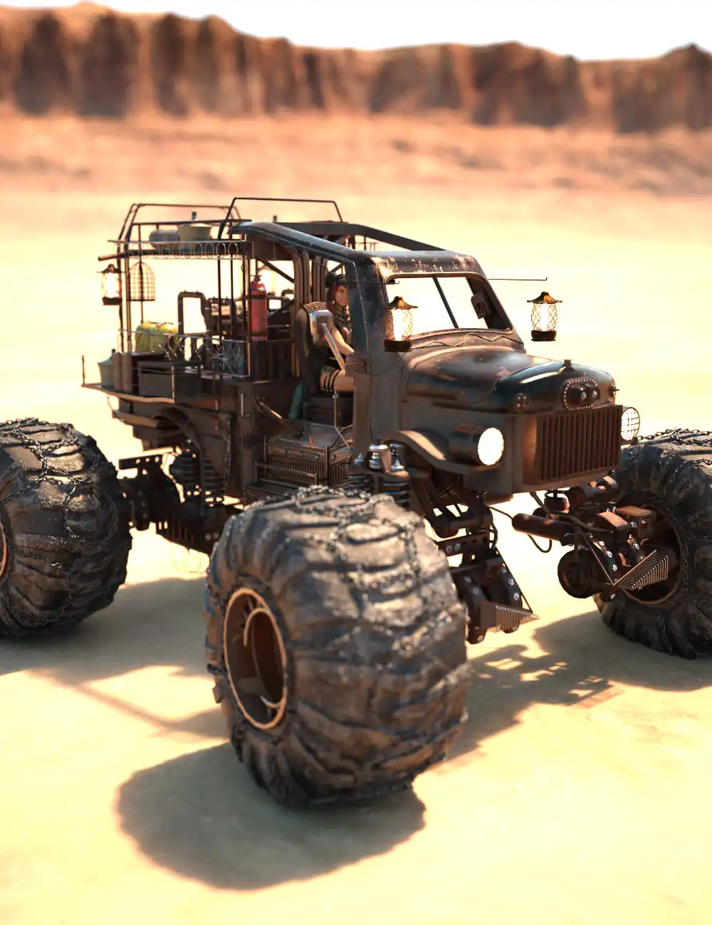 Wasteland Offroader_DAZ3D下载站