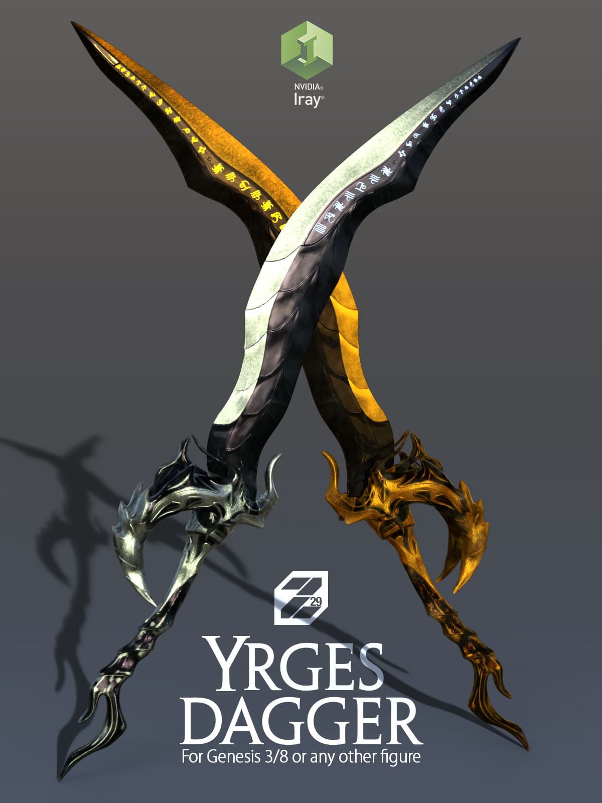 Yrges Dagger – G3/G8_DAZ3D下载站