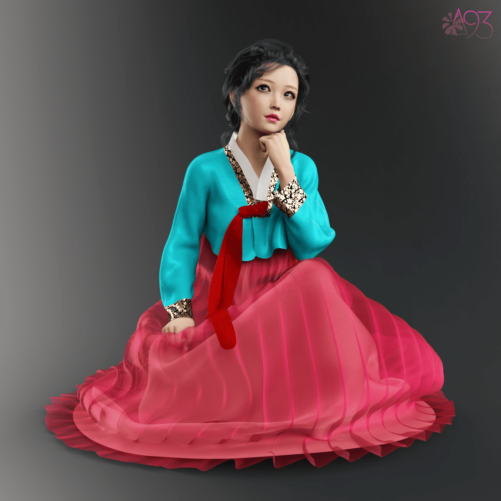 a93 – dForce Hanbok for G8F and G8.1F_DAZ3DDL