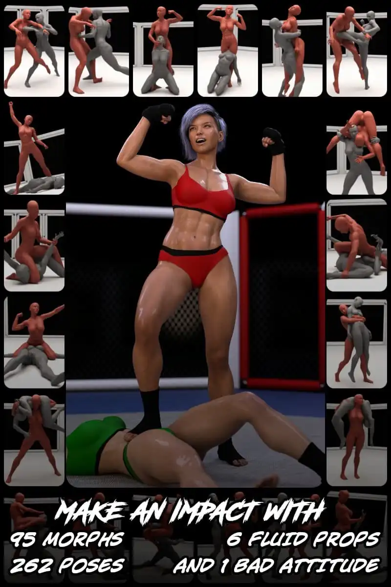 Heavy Hitters 1-3 Bundle_DAZ3D下载站