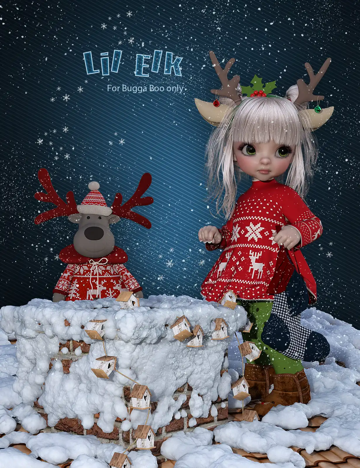 Lil Elk_DAZ3DDL