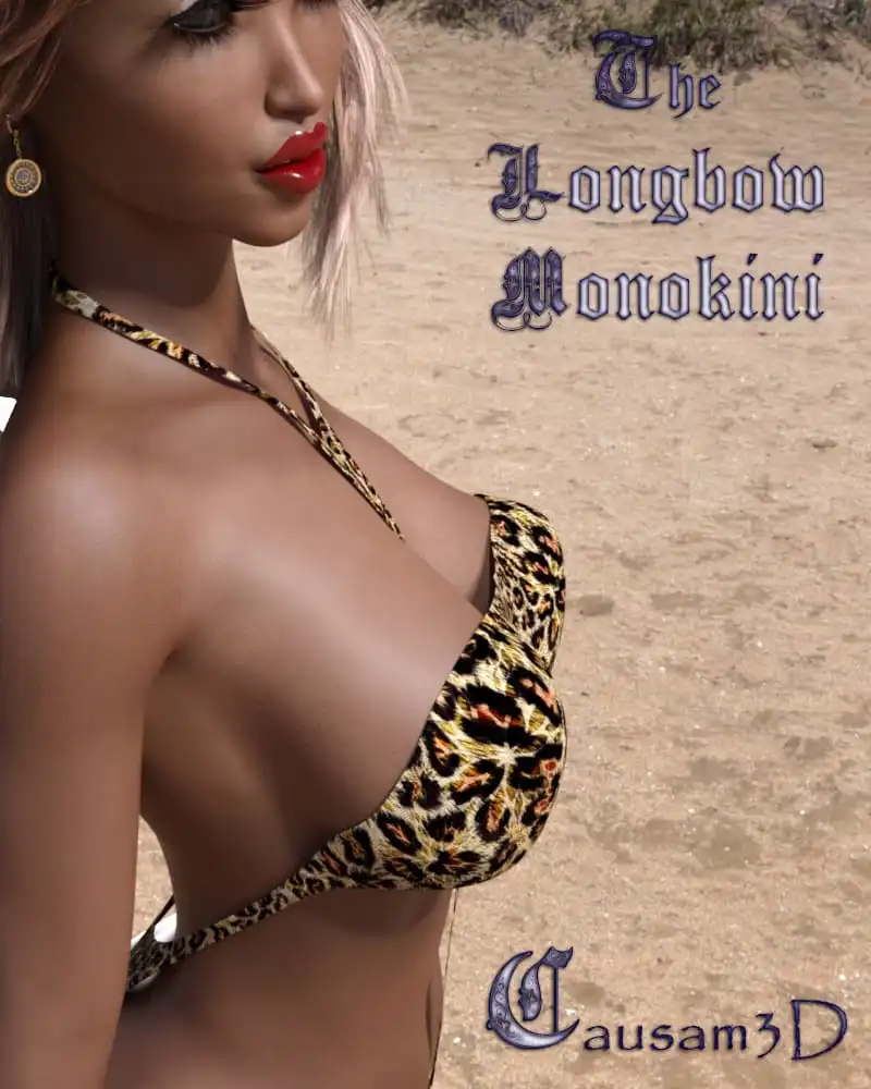 Longbow Monokini_DAZ3D下载站