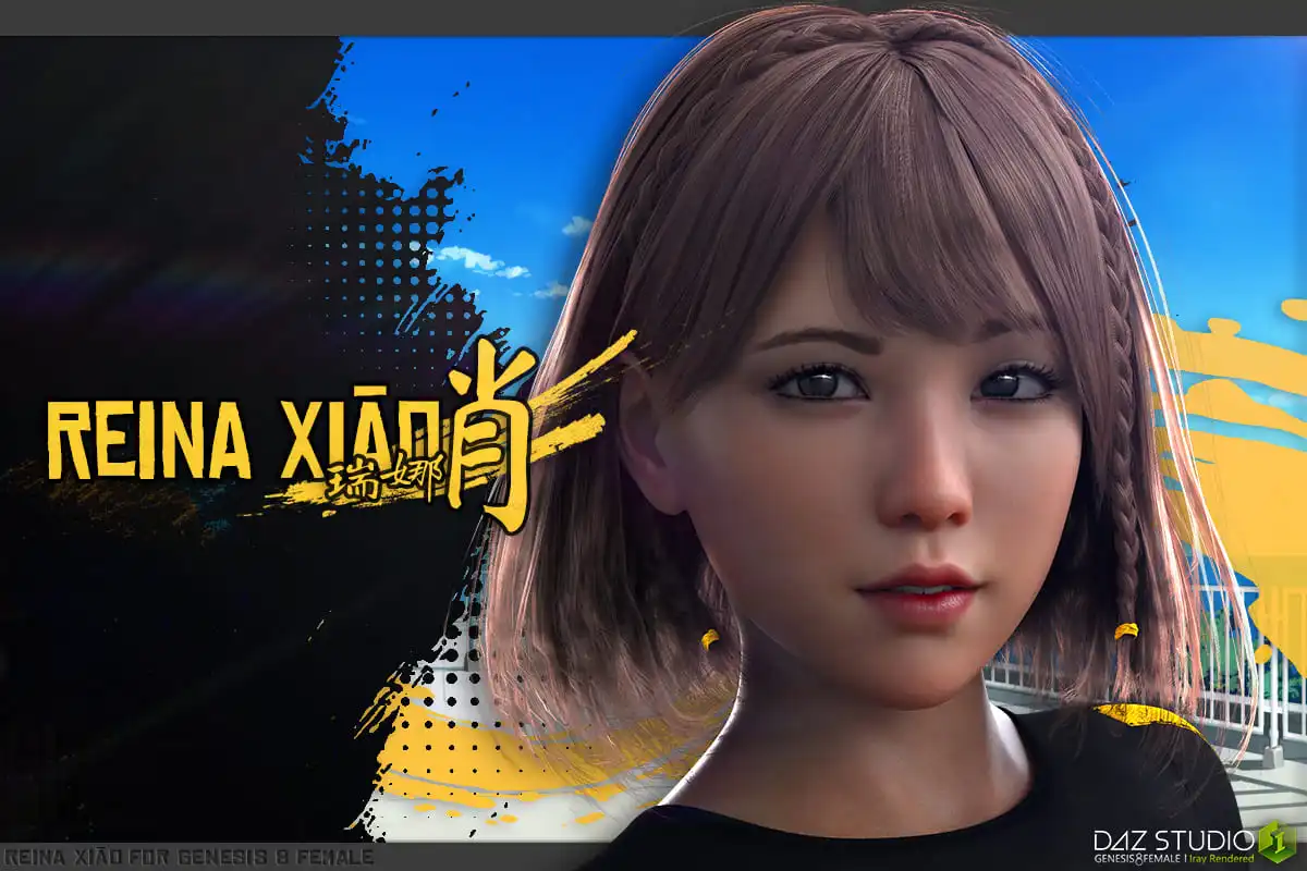 Reina Xiao G8F_DAZ3D下载站