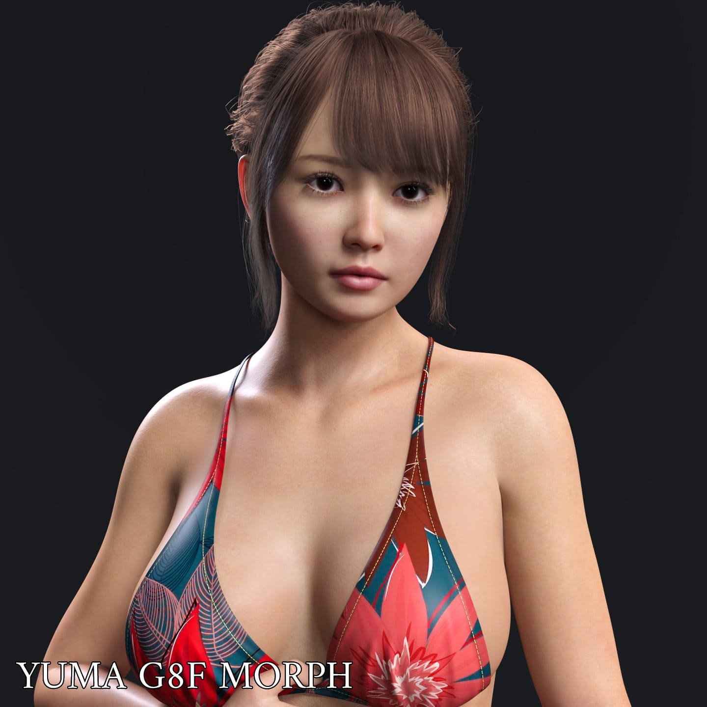 Yuma Character Morph For Genesis 8 Females_DAZ3D下载站