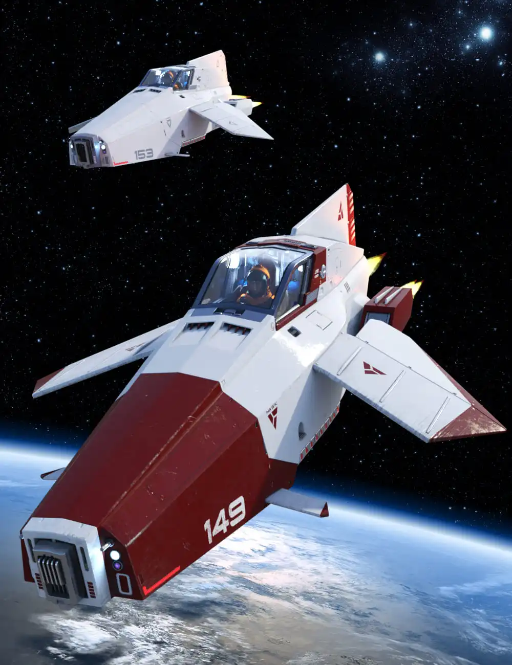 Aircraft Hawk_DAZ3DDL