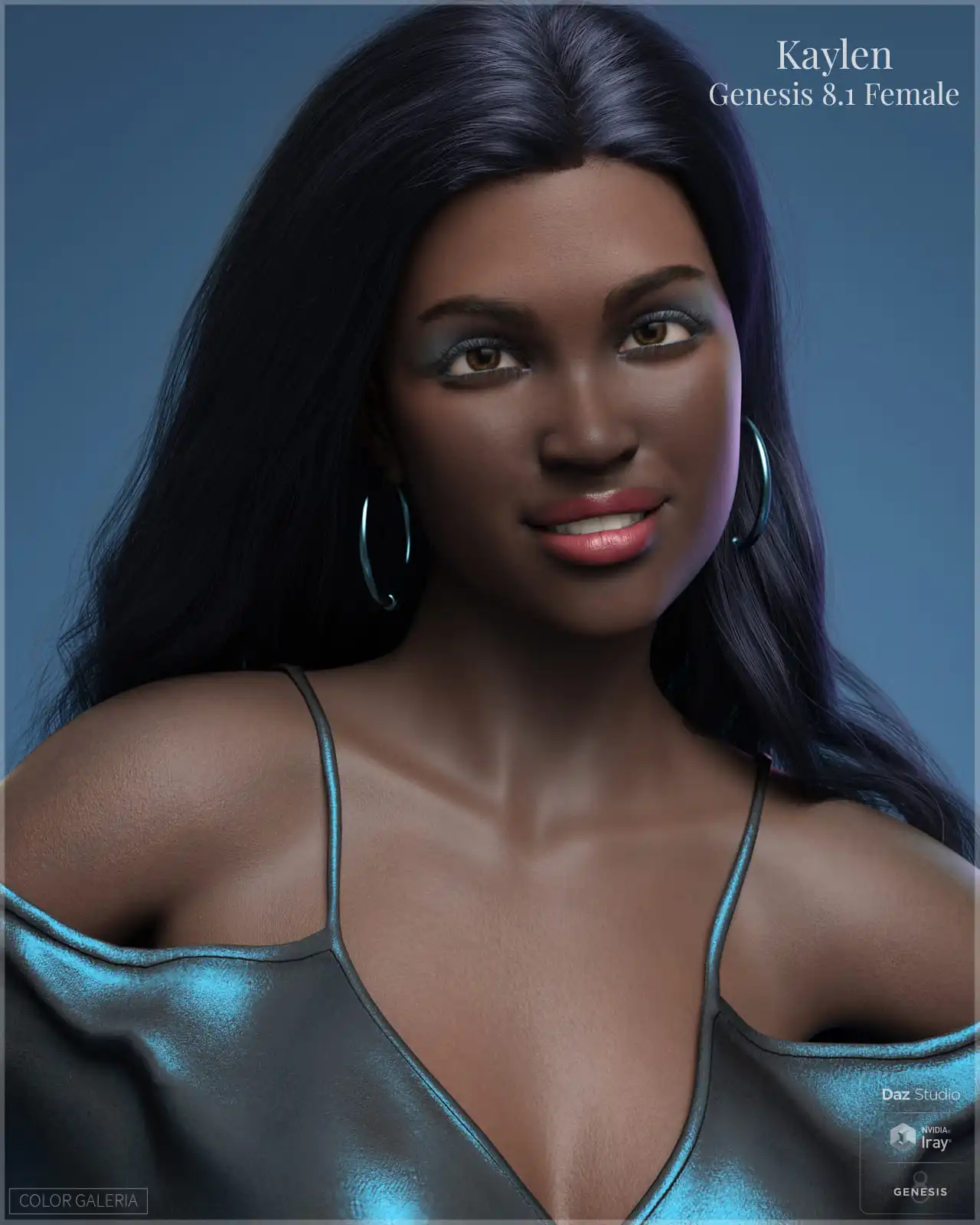 CGI Kaylen for Genesis 8.1 Female_DAZ3DDL