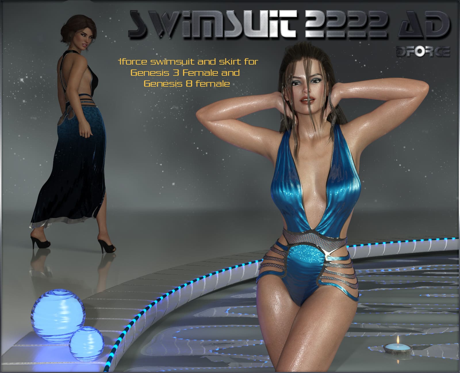 dforce Swimsuit 2222 AD_DAZ3D下载站
