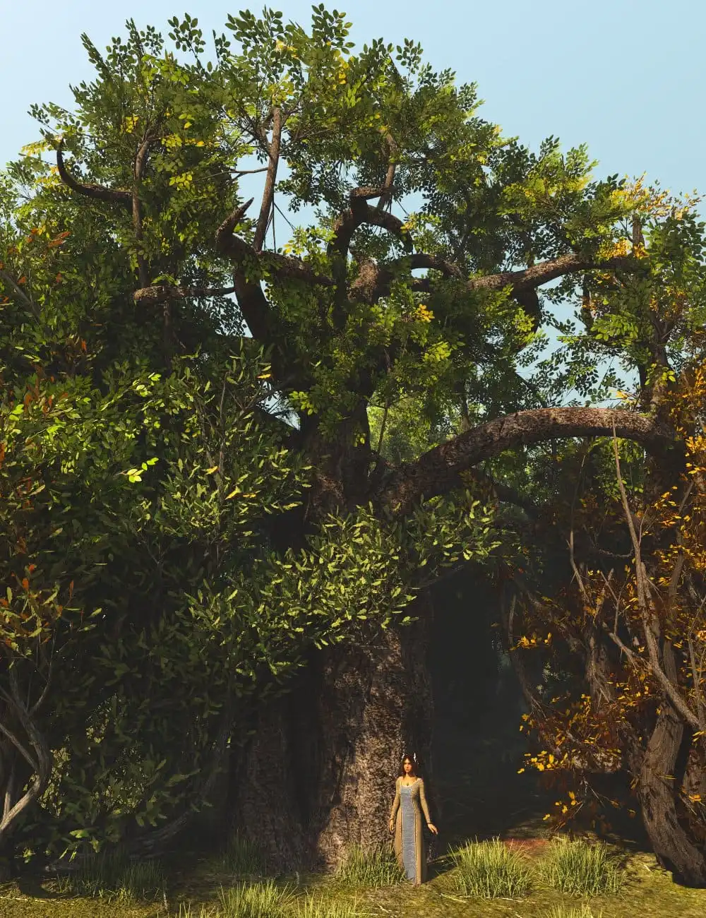Hybrid Celtic Trees_DAZ3D下载站
