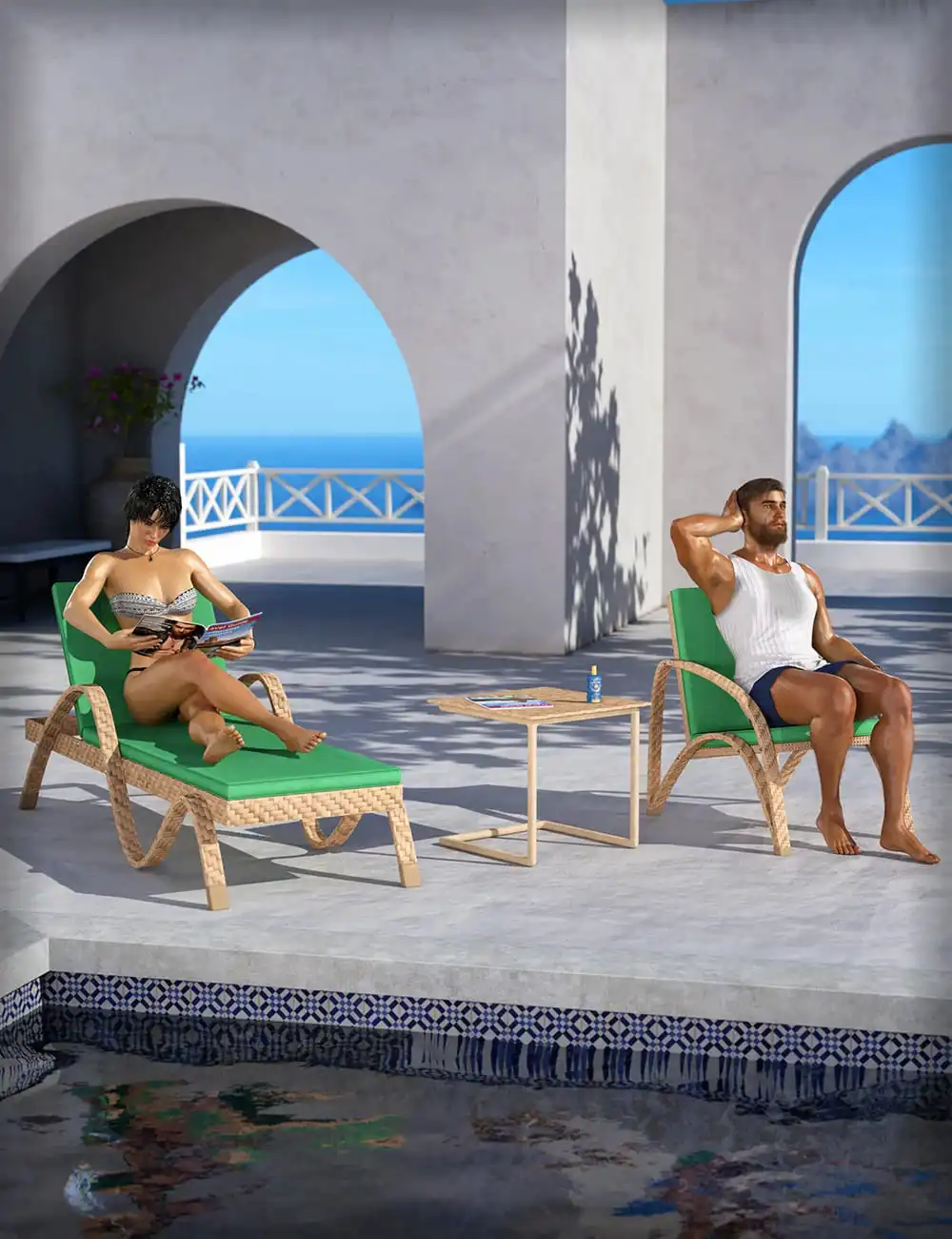 MD Luxury Chaise Lounge Props and Poses for Genesis 3 and 8_DAZ3DDL
