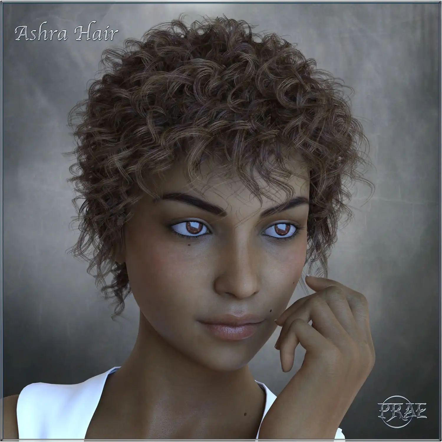 Prae Ashra Hair G3 G8 Daz_DAZ3DDL