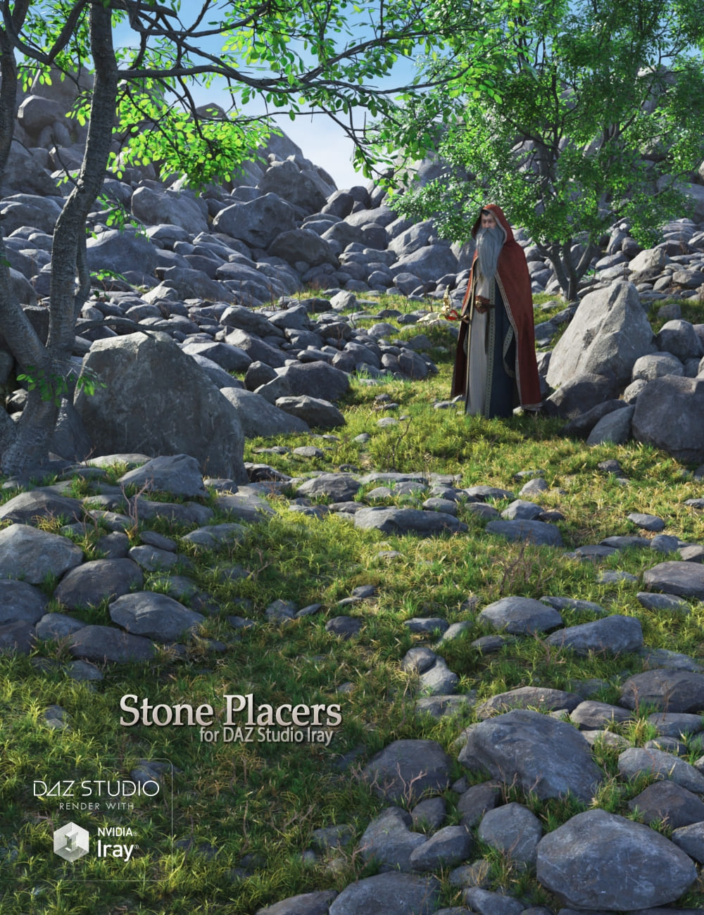 Stone Placers_DAZ3D下载站