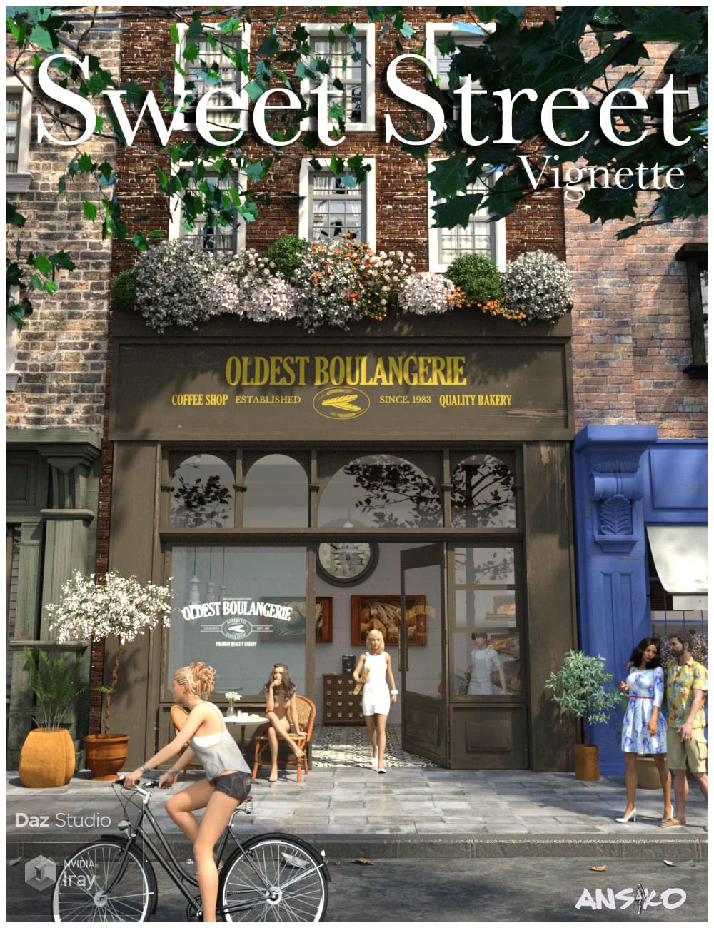 Sweet Street_DAZ3D下载站