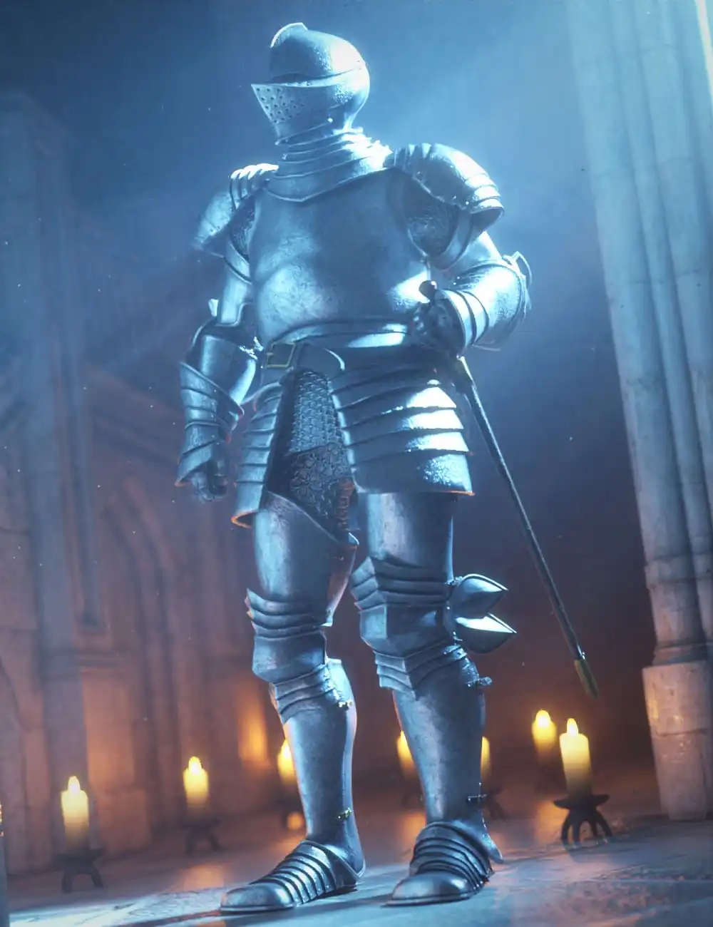 The Knight Series 01 for Genesis 8 Males_DAZ3DDL