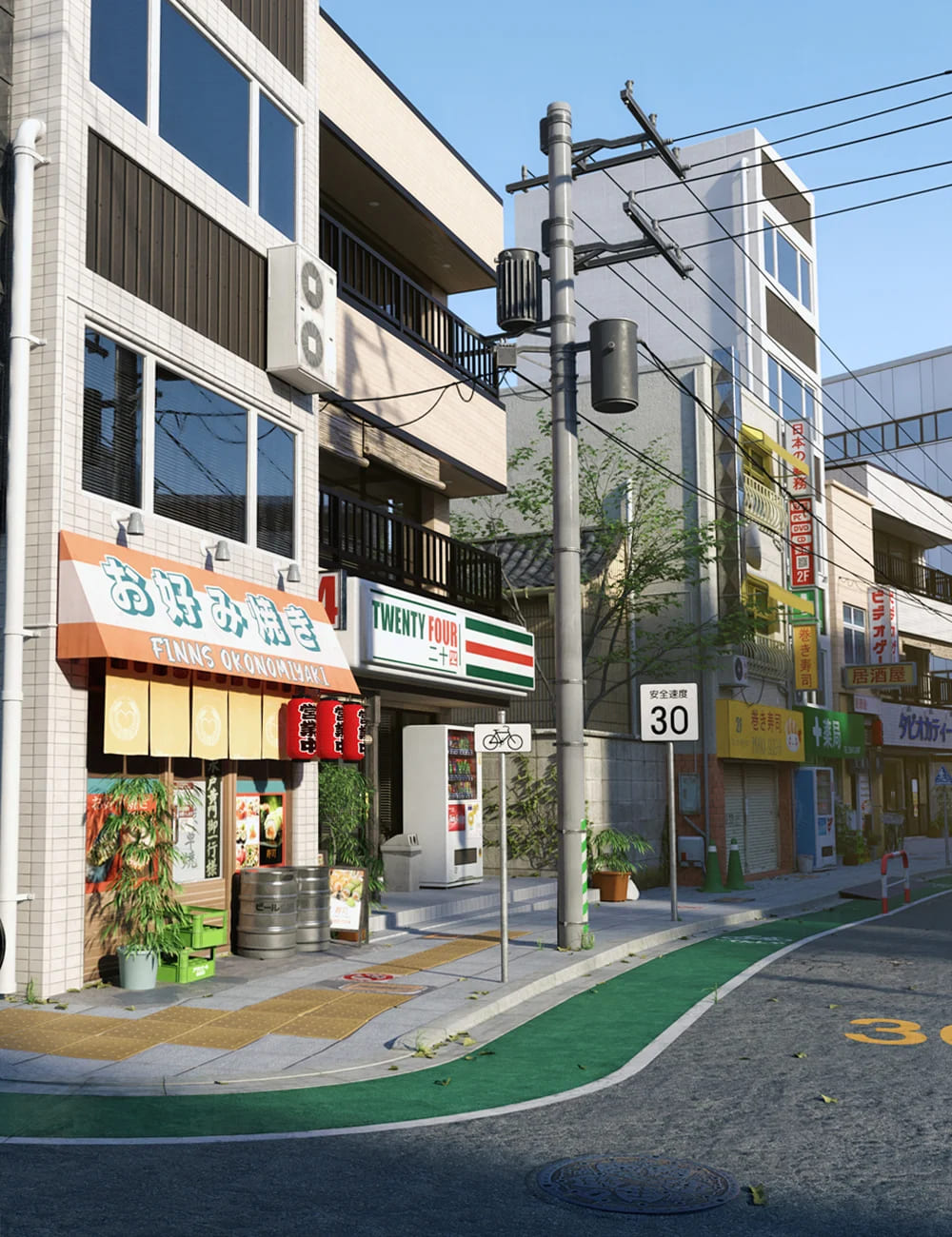 The Streets of Japan_DAZ3D下载站