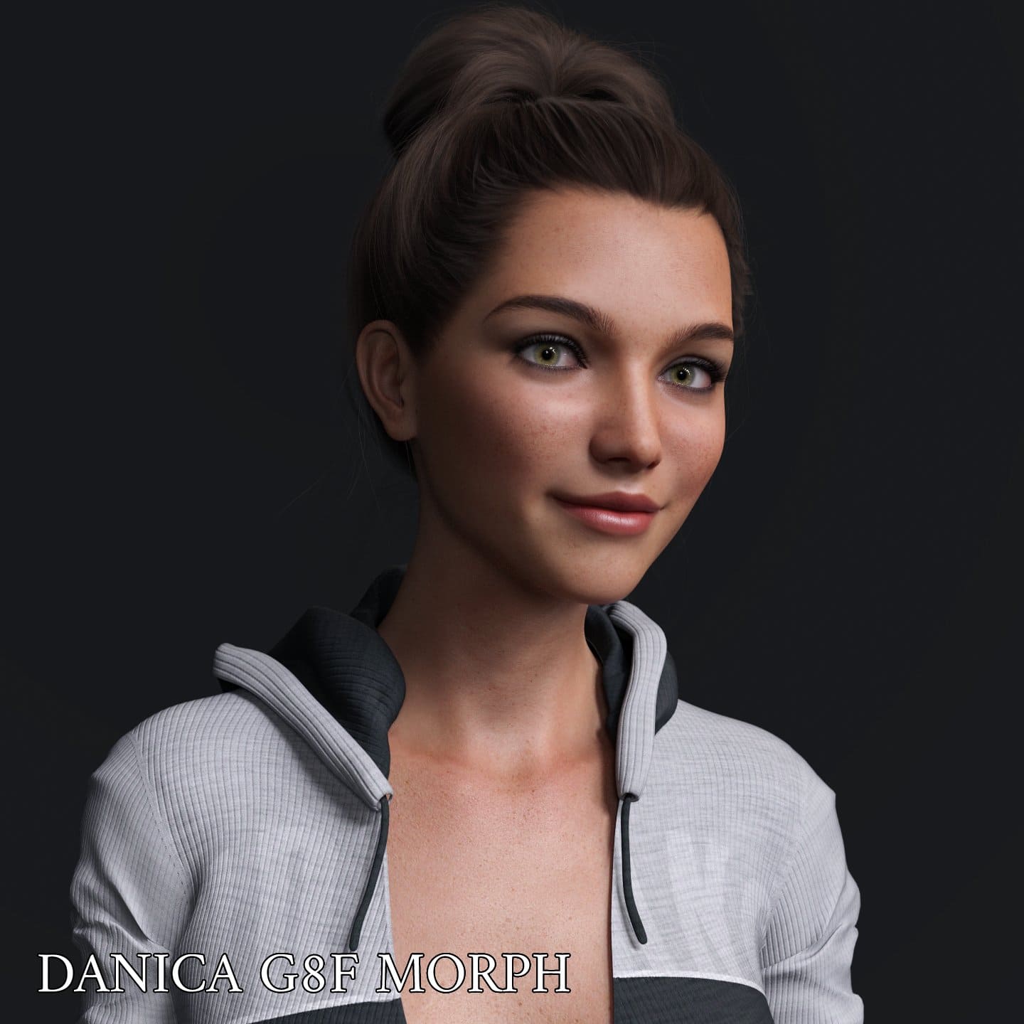 Danica Character Morph For Genesis 8 Females_DAZ3D下载站