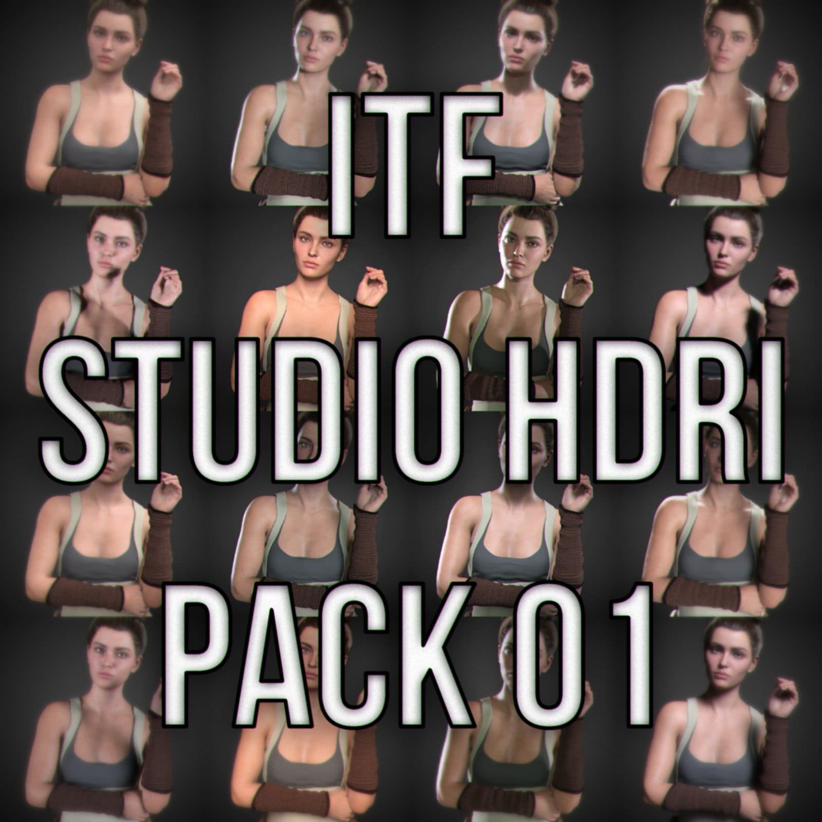 ITF Studio HDRI Pack 01_DAZ3D下载站