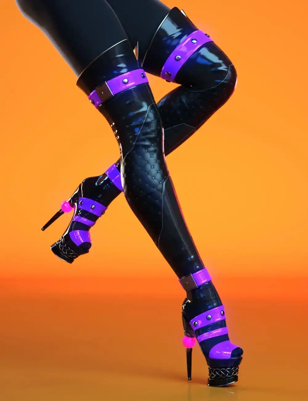 Lyanna Boots for Genesis 8 and 8.1 Females_DAZ3DDL
