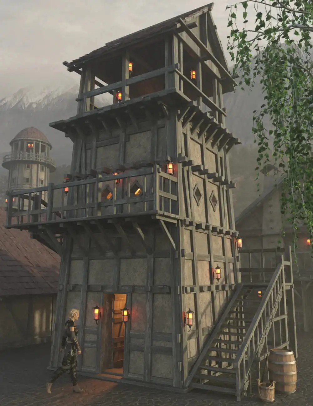 Stonewood Towers_DAZ3DDL