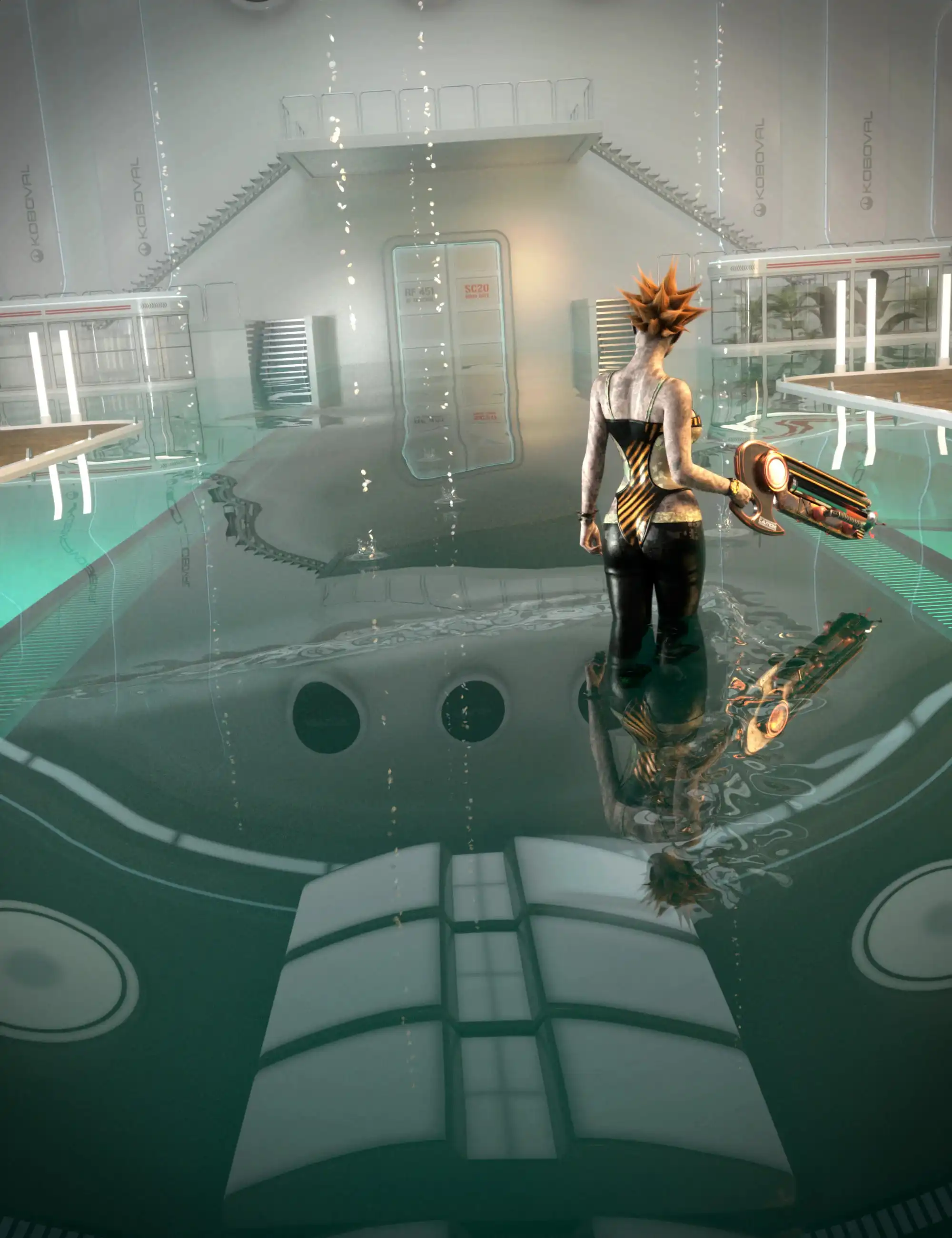 SY Rippling Water Iray_DAZ3D下载站