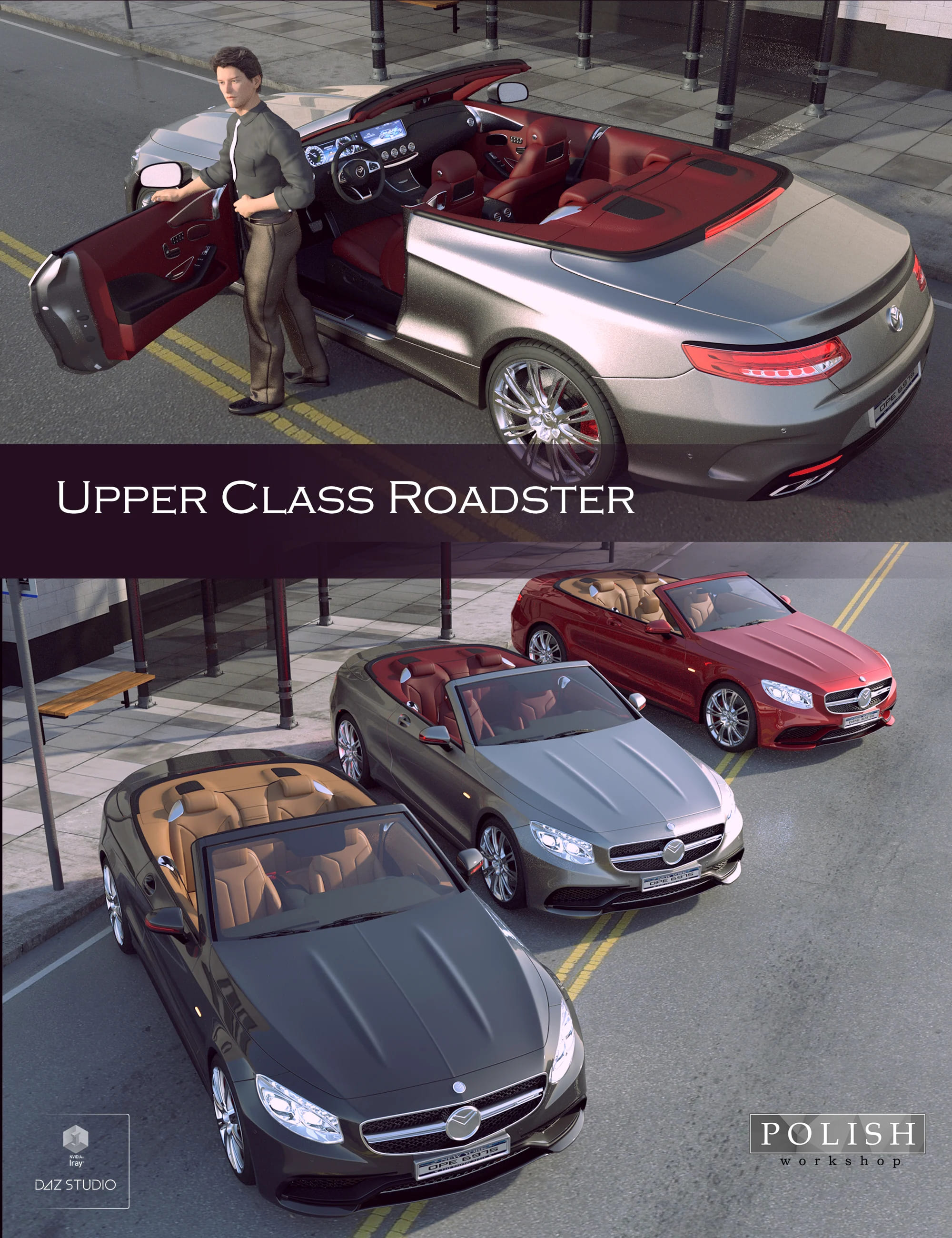 Upper Class Roadster_DAZ3D下载站
