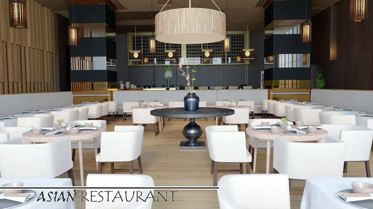 Asian Restaurant_DAZ3D下载站