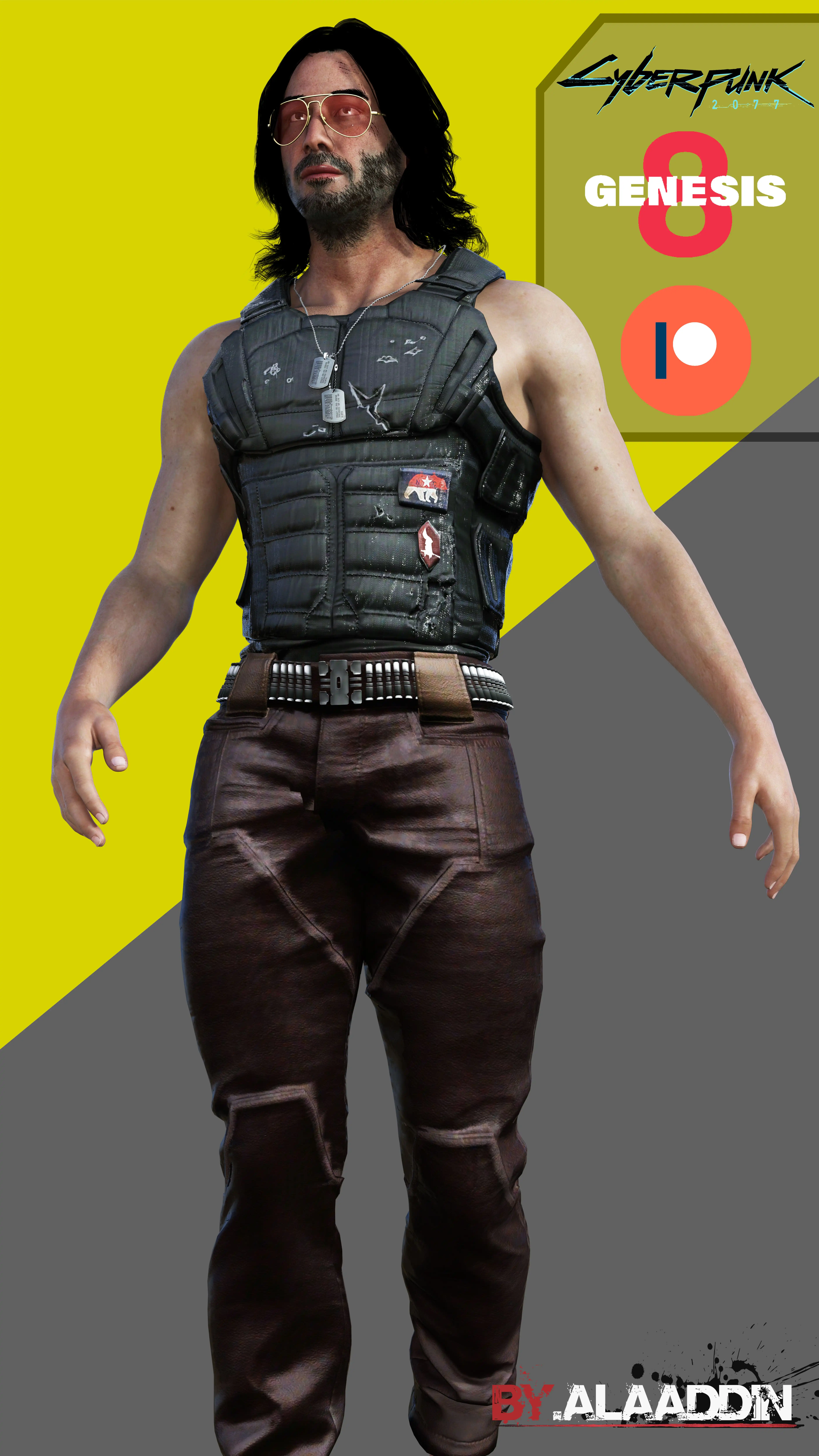 Cyberpunk 2077 Johnny Silverhand For G8M_DAZ3DDL