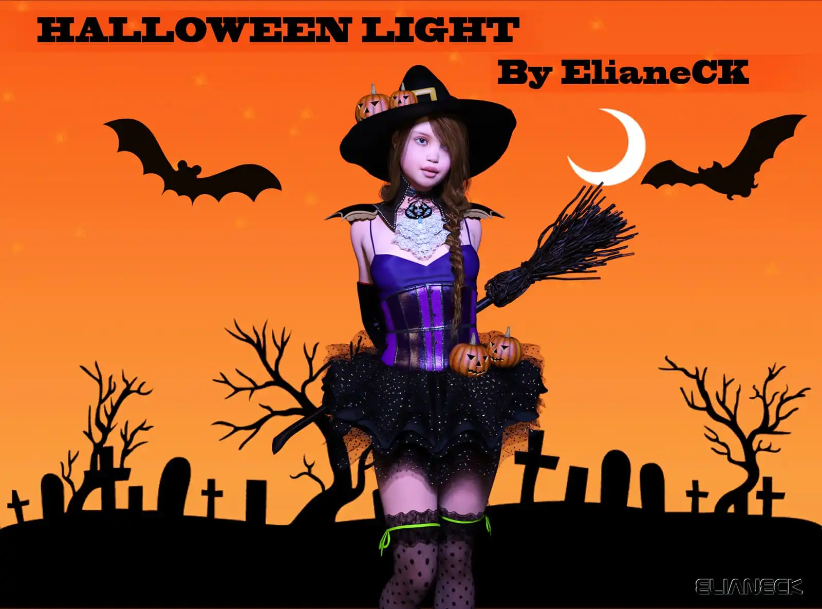 ElianeCK halloween Iray light_DAZ3DDL