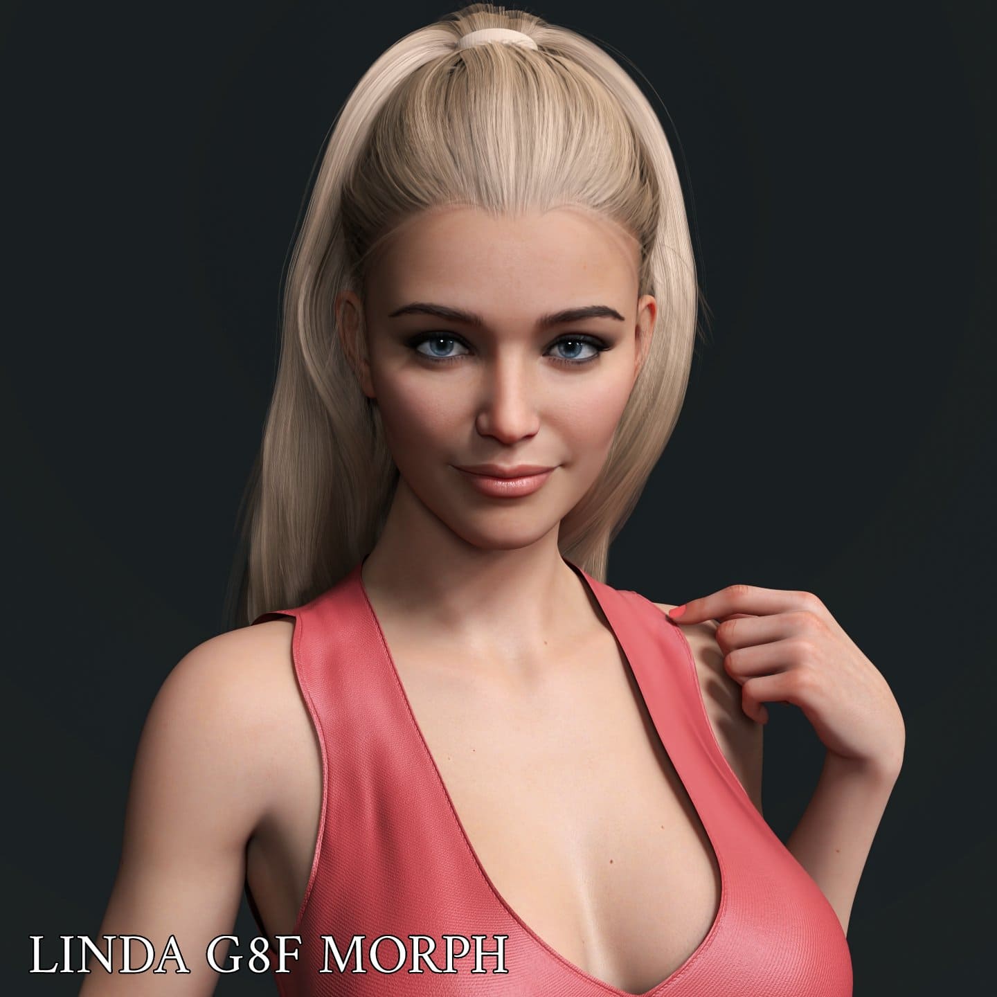 Linda Character Morph For Genesis 8 Females_DAZ3D下载站