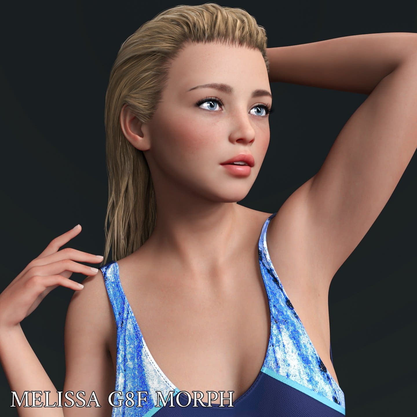 Melissa Character Morph For Genesis 8 Females_DAZ3D下载站