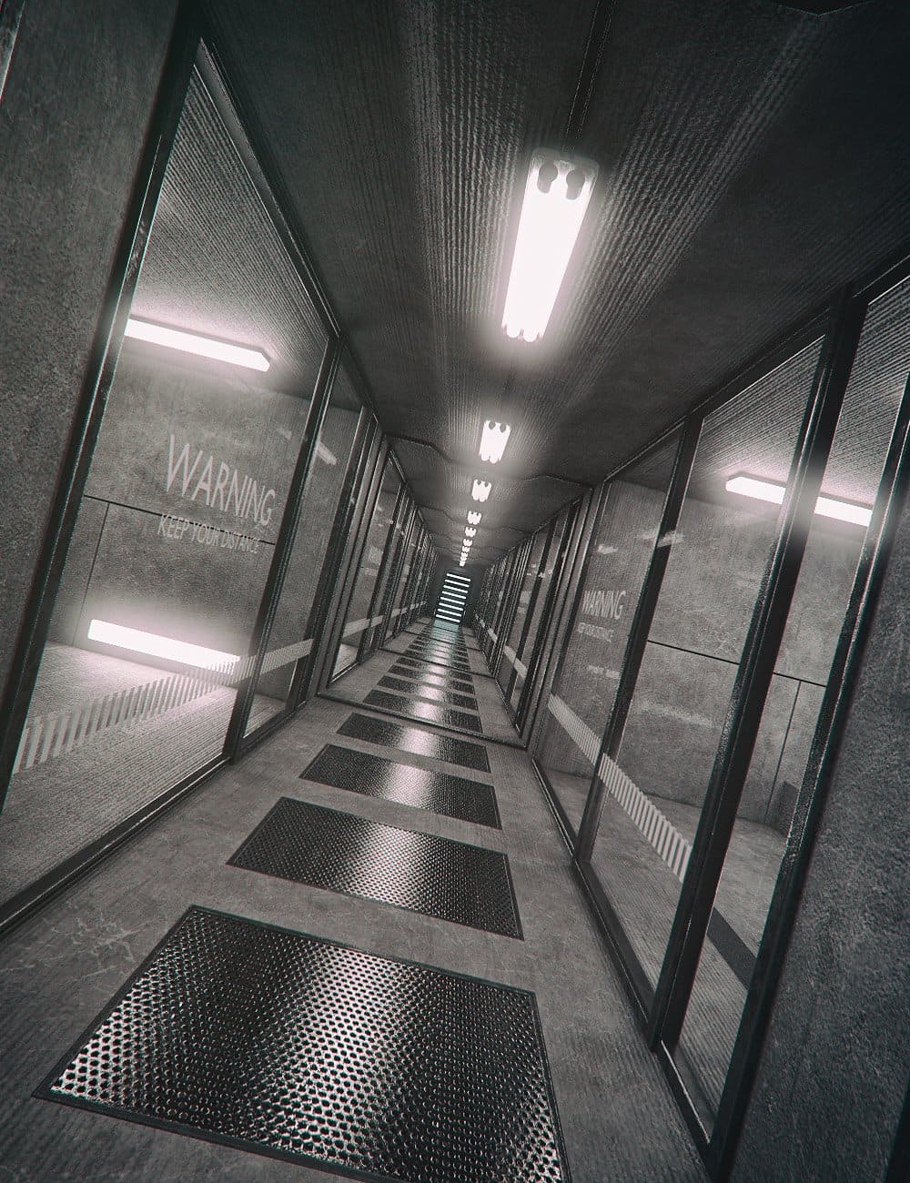 Modern Jail Corridor_DAZ3DDL