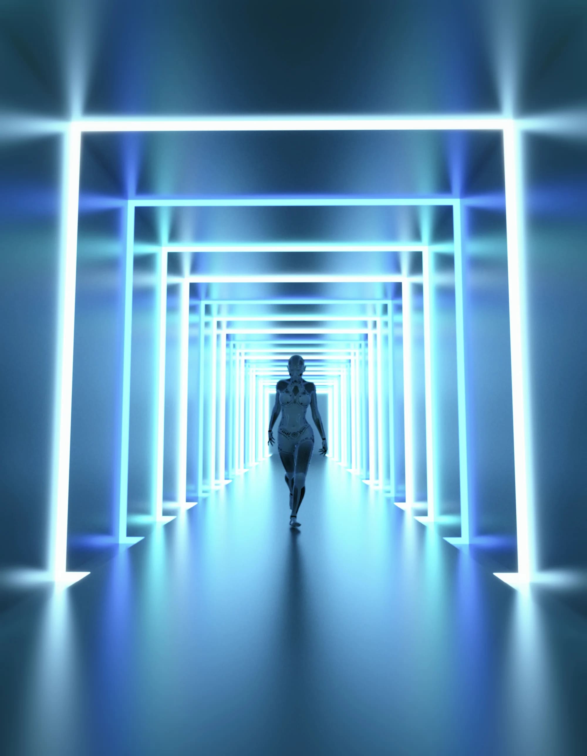 Neon Light Corridor_DAZ3DDL