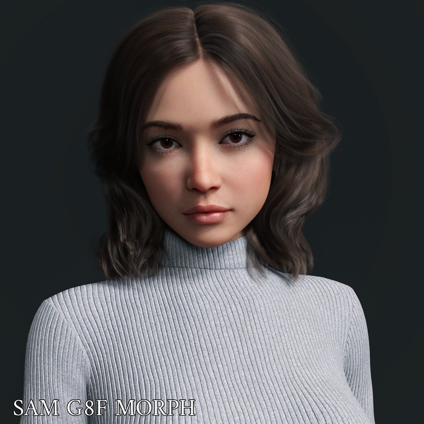 Sam Character Morph For Genesis 8 Females_DAZ3D下载站