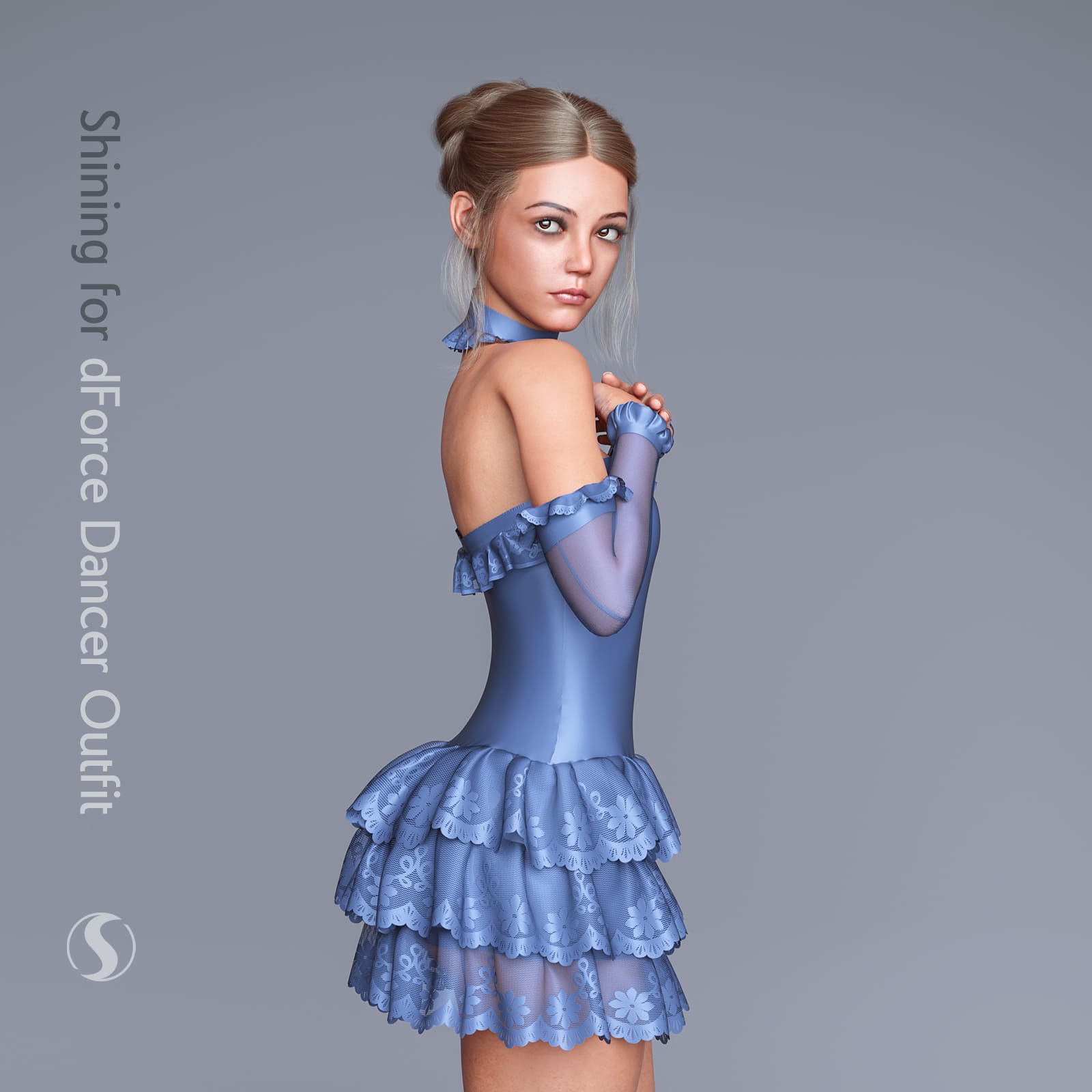 Shining for Dancer Outfit_DAZ3D下载站