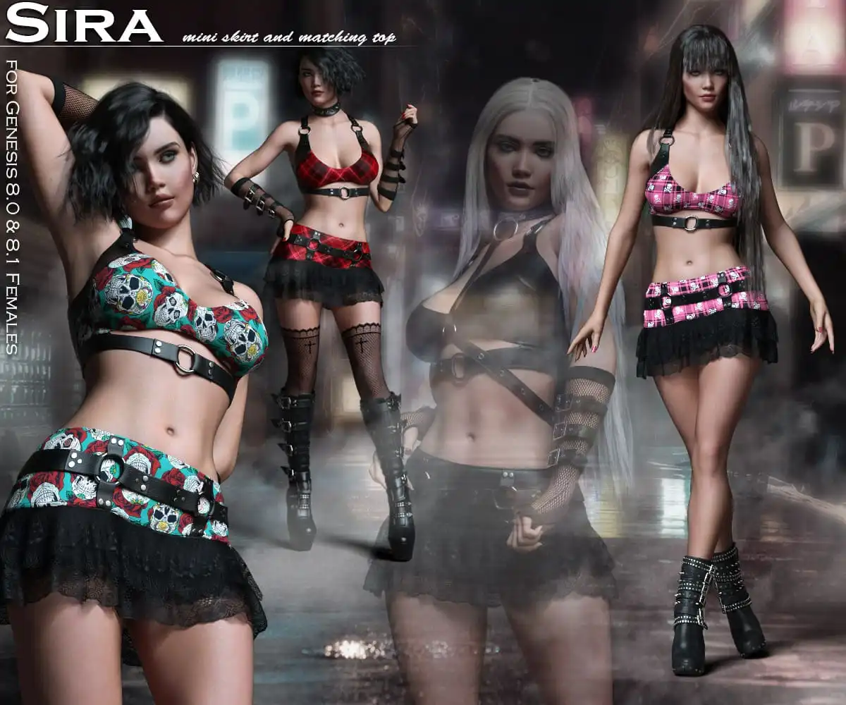 Sira for Genesis 8.0 and 8.1 Females_DAZ3DDL