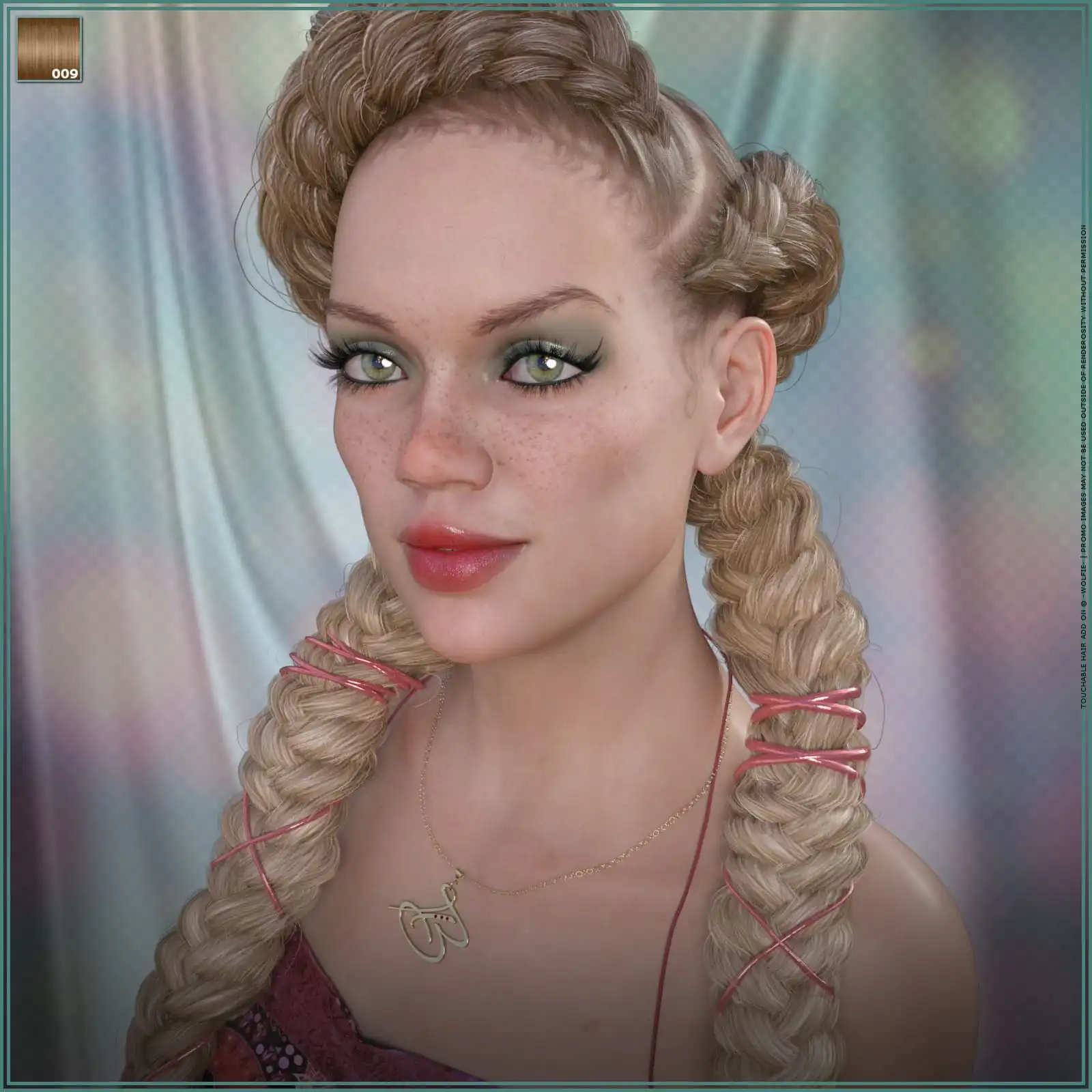Touchable Butterfly Braids_DAZ3DDL
