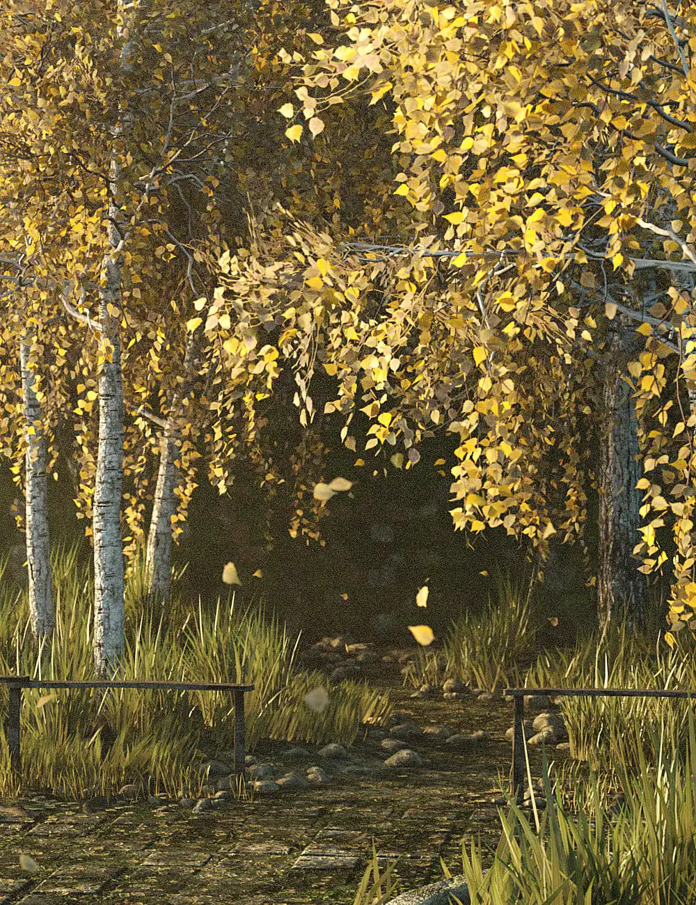 v176 Iray Birch Grove_DAZ3DDL