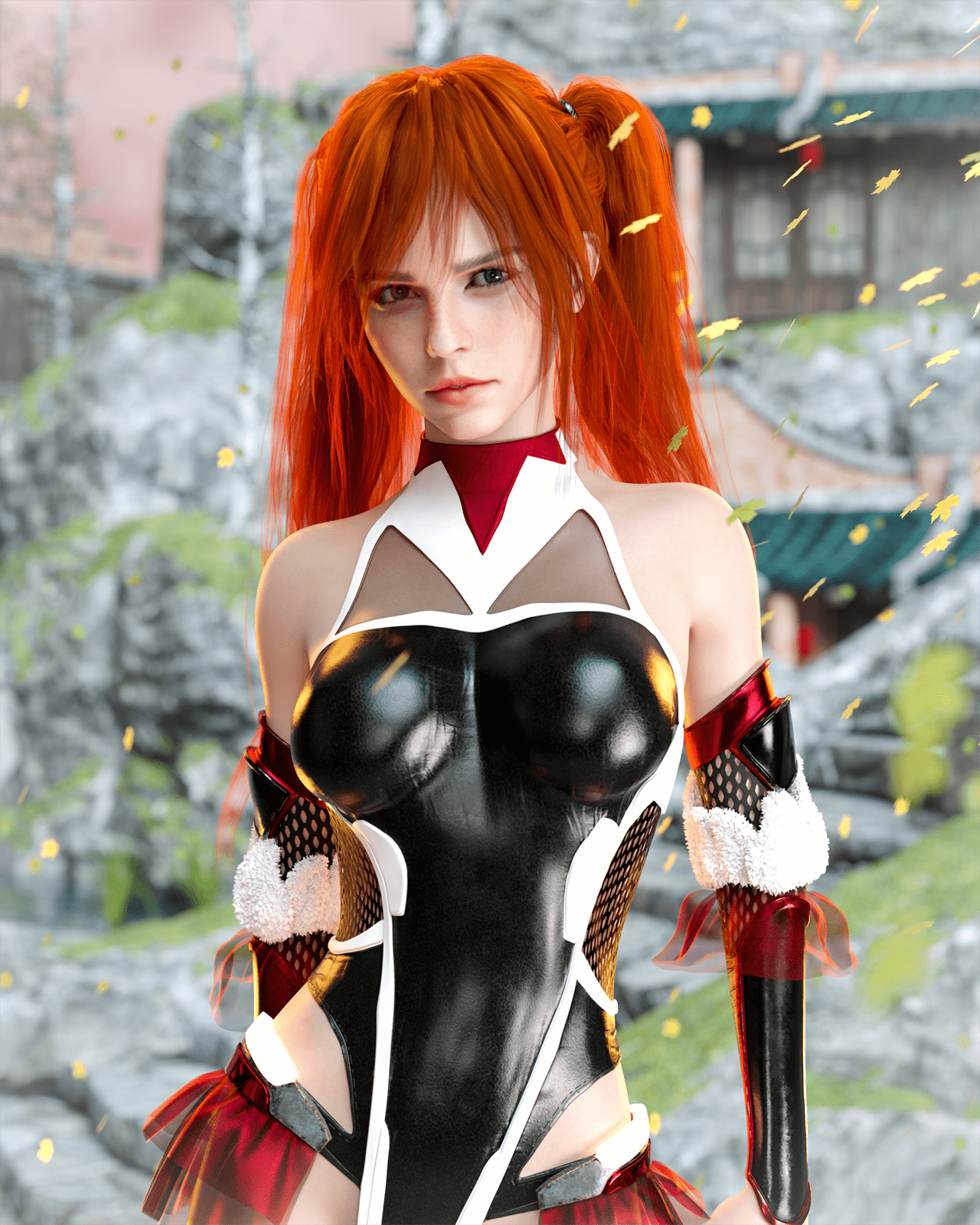 Blizzard Ninja Suit for G8F and 8.1_DAZ3D下载站
