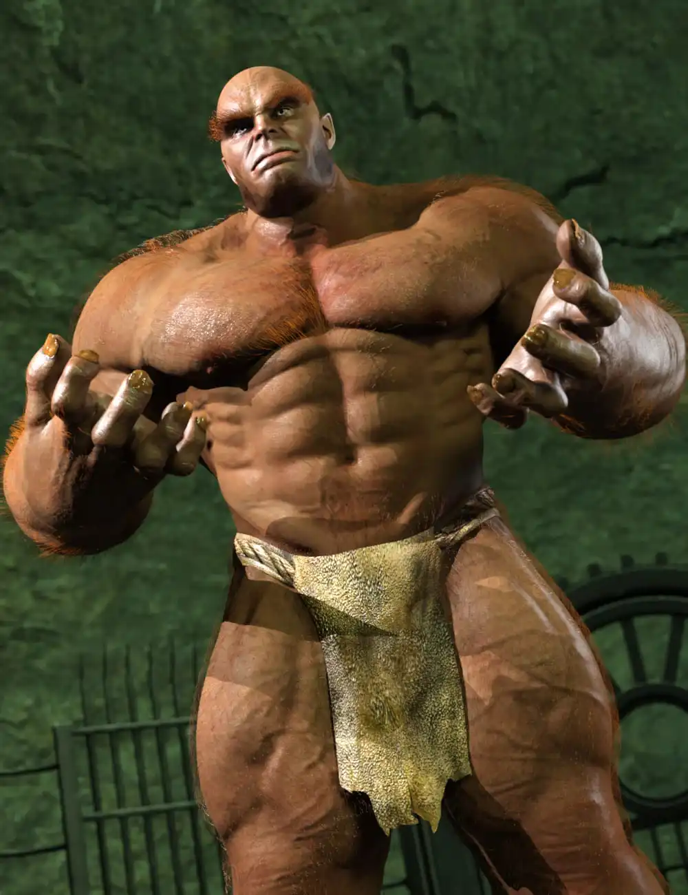 SWOLE Troll HD for Genesis 8 Male_DAZ3D下载站