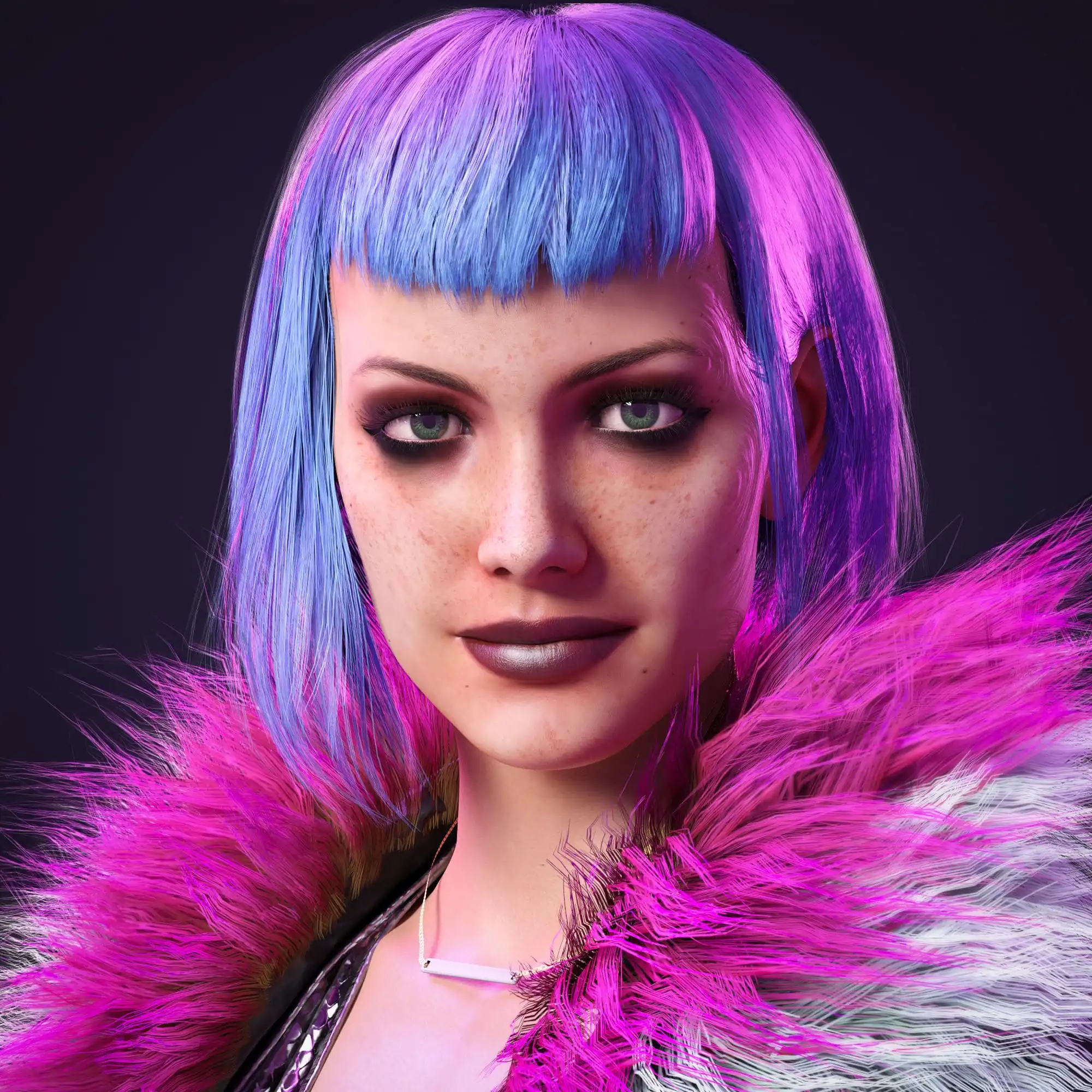 Evelyn Parker for Genesis 8 and 8.1 Female_DAZ3D下载站