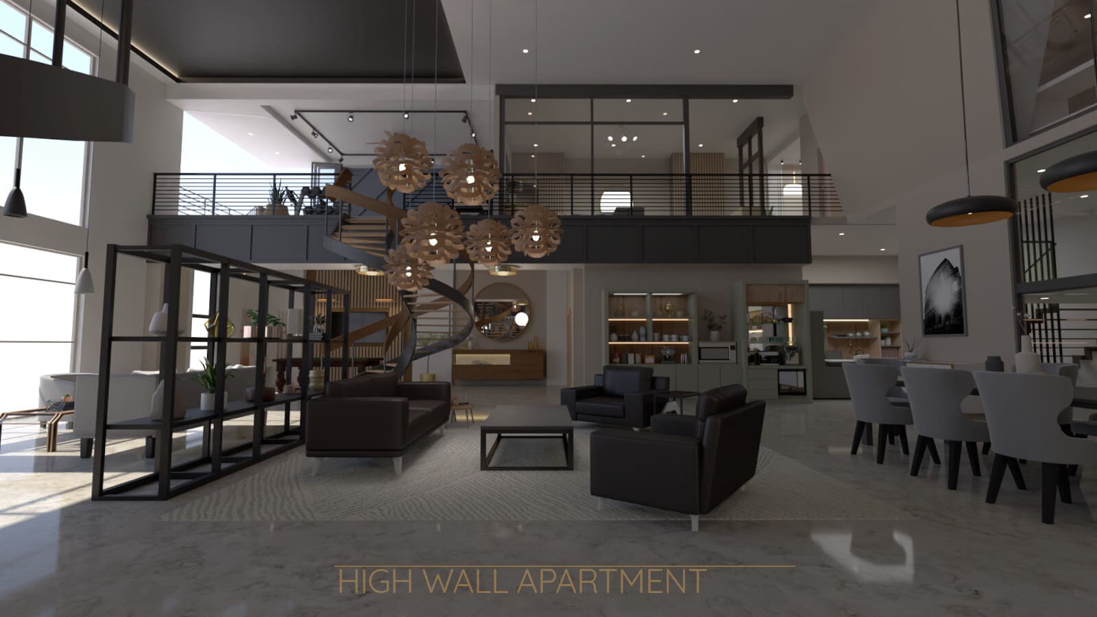 High Wall Apartment_DAZ3DDL