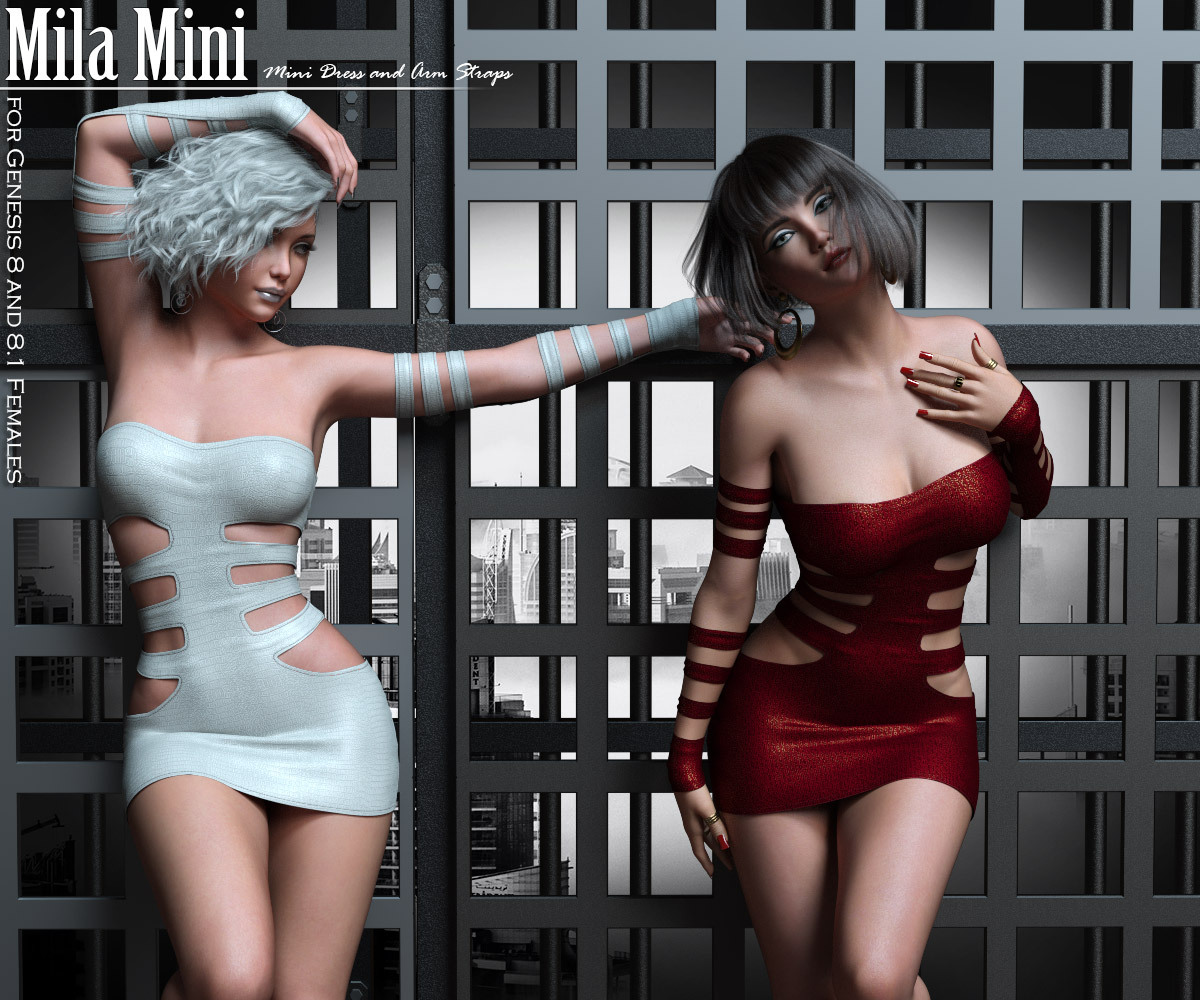 Mila Mini for GF 8.0 & 8.1_DAZ3D下载站