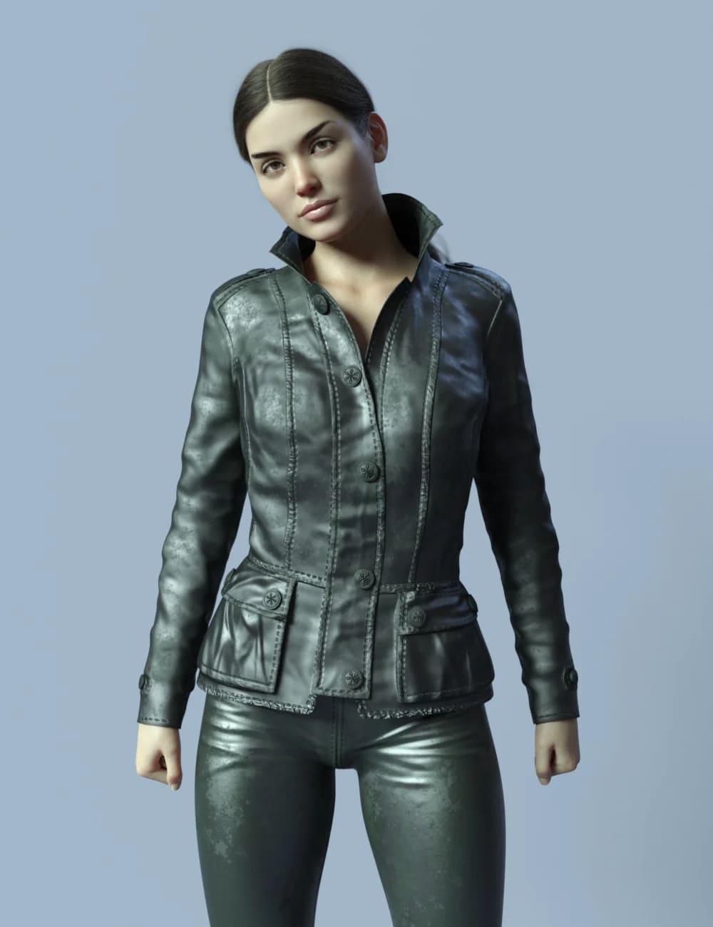 SPR OB Suit Jacket for Genesis 8.1 Female_DAZ3D下载站